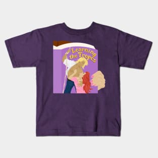 Learning The Tropes Cut-Out Logo Kids T-Shirt